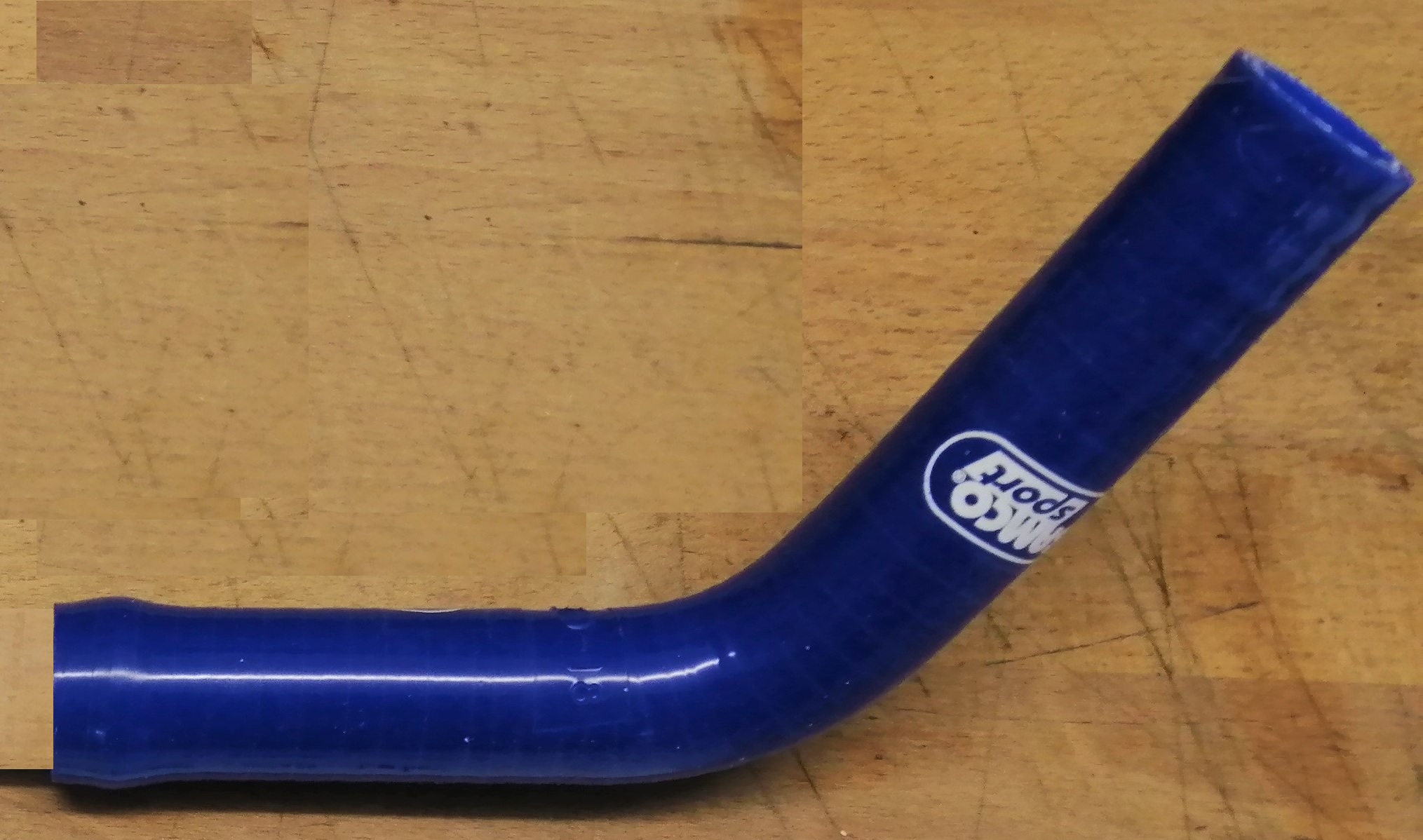 199170 - R15002601 R15002602 Radiator Hose 60D – Right-hand Silicon Shiny Gloss BLUE 1992-2000